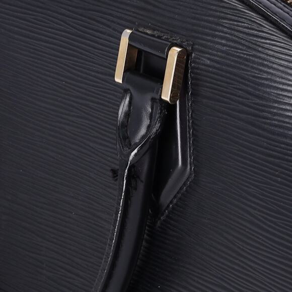 Louis Vuitton Jasmin Epi Handbag M52082 Noir Leather LV Logo - Picture 6 of 9